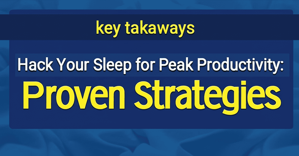 key takeaways