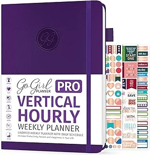 GoGirl Planner PRO Undated Weekly and Daily Organizer